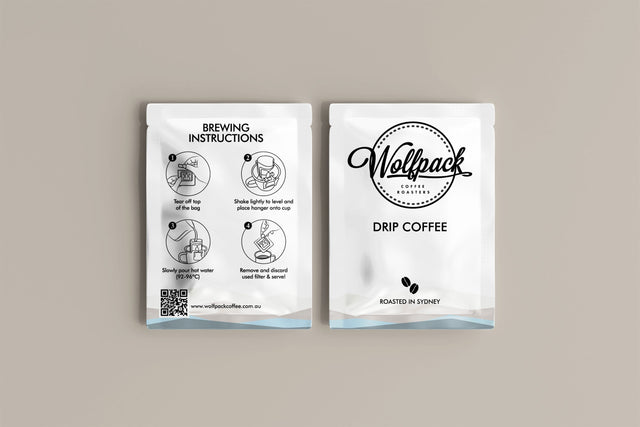 Single Origin Tanzania Mini Pourover Drip Coffee Sachets