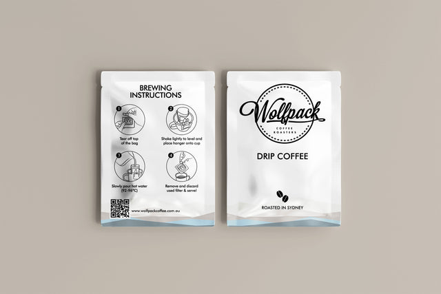 Beta Blend Mini Pourover Drip Coffee Sachets