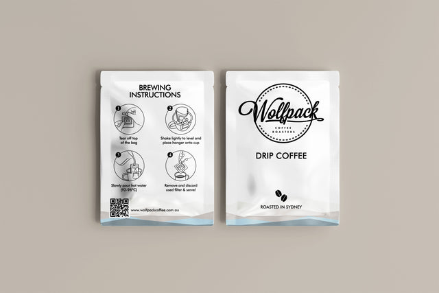 Alpha Blend Mini Pourover Drip Coffee Sachets