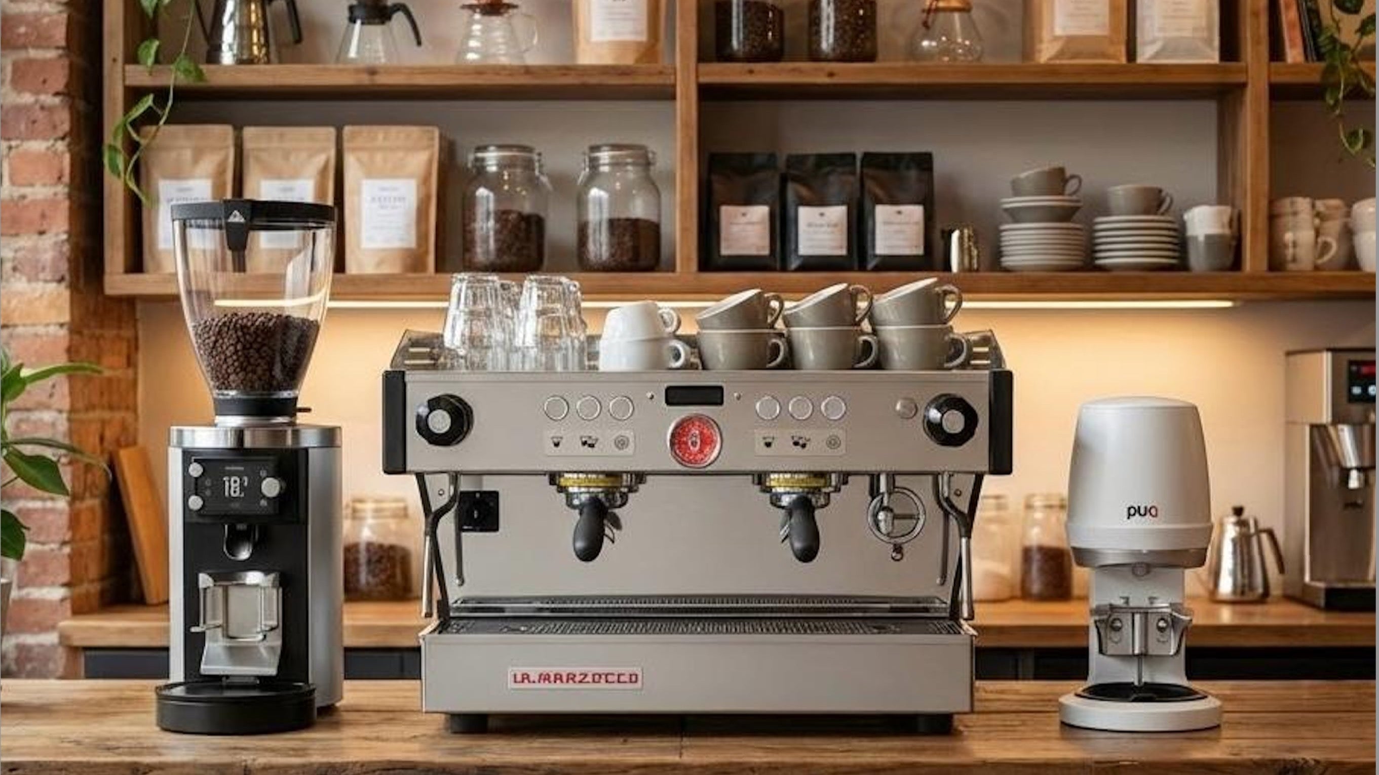 Commercial espresso machine